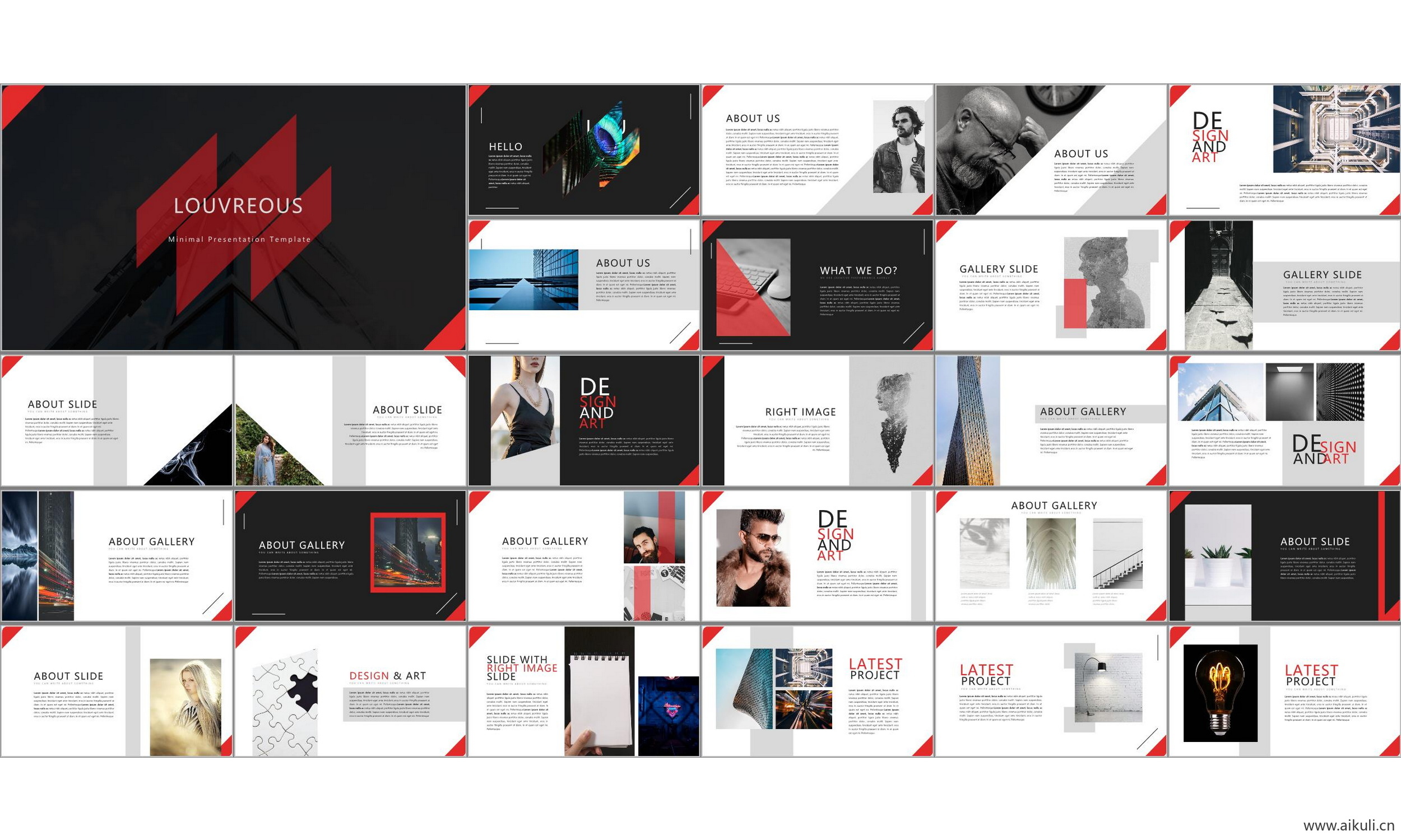 现代国外公司介绍工作汇报总结-通用主题T- ppt模板背景模版