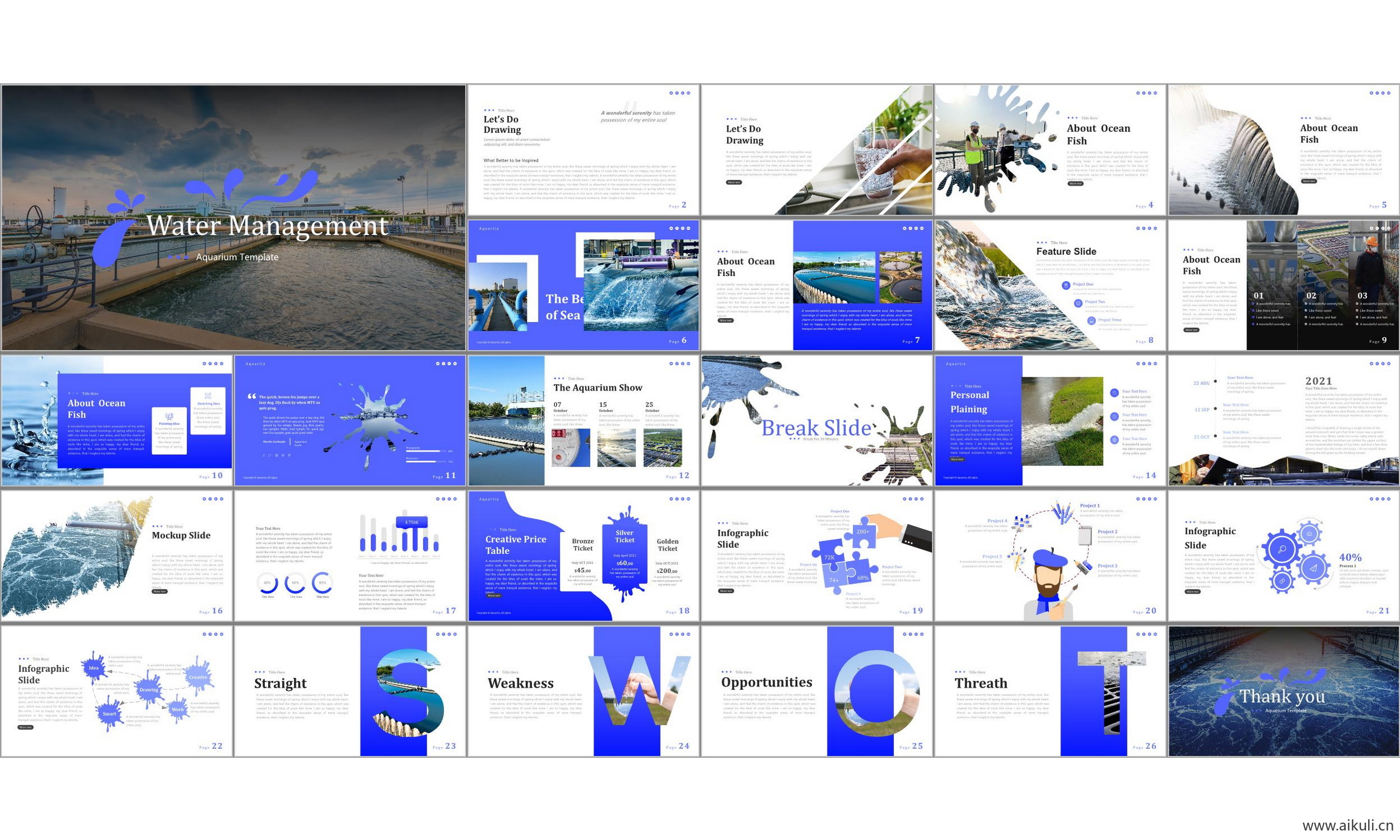 智慧水厂水务公司项目 介绍行业简介工作汇报毕业答辩ppt模板