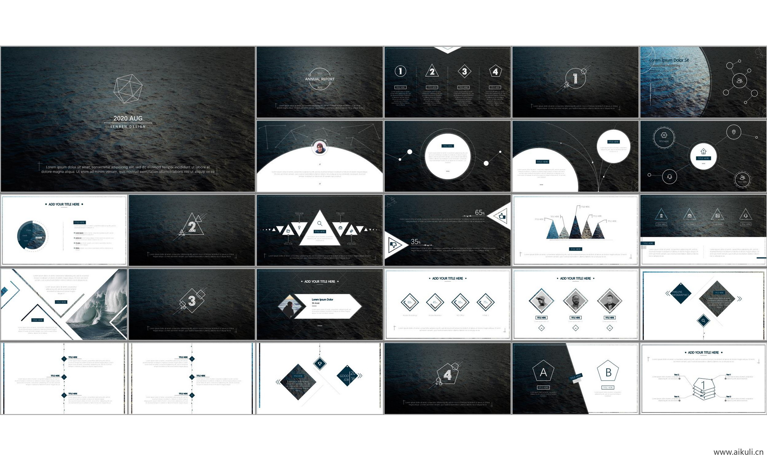 现代国外高端ppt模板设计感公司介绍工作汇报总结Q ppt模板通用主题背景模版