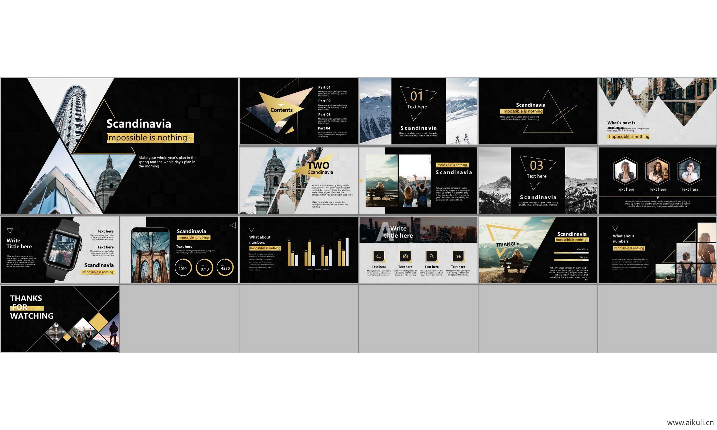 现代国外公司介绍工作汇报 ppt模板通用 模版