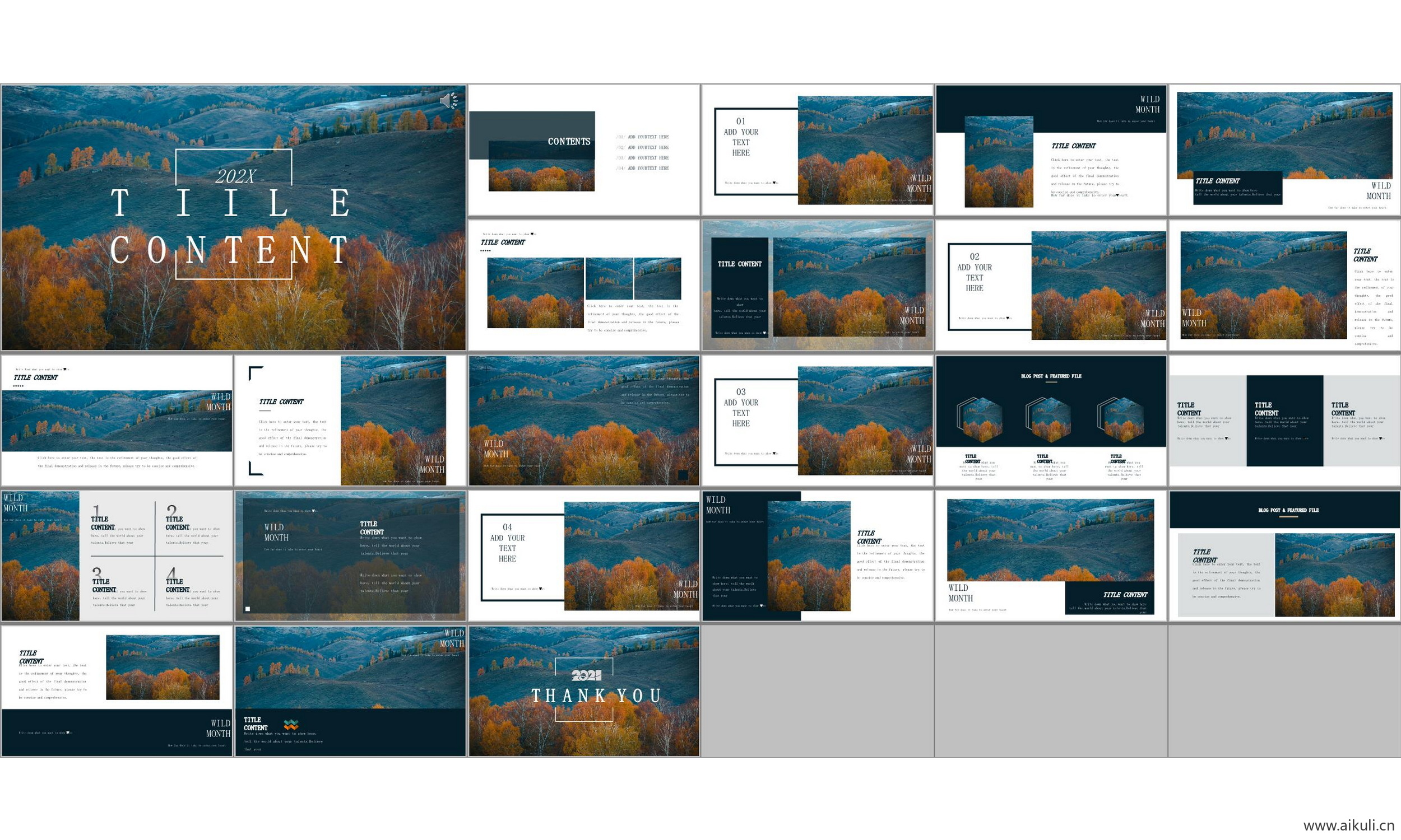 现代 国外 公司介绍 ppt模板-工作汇报总结通用主题模版