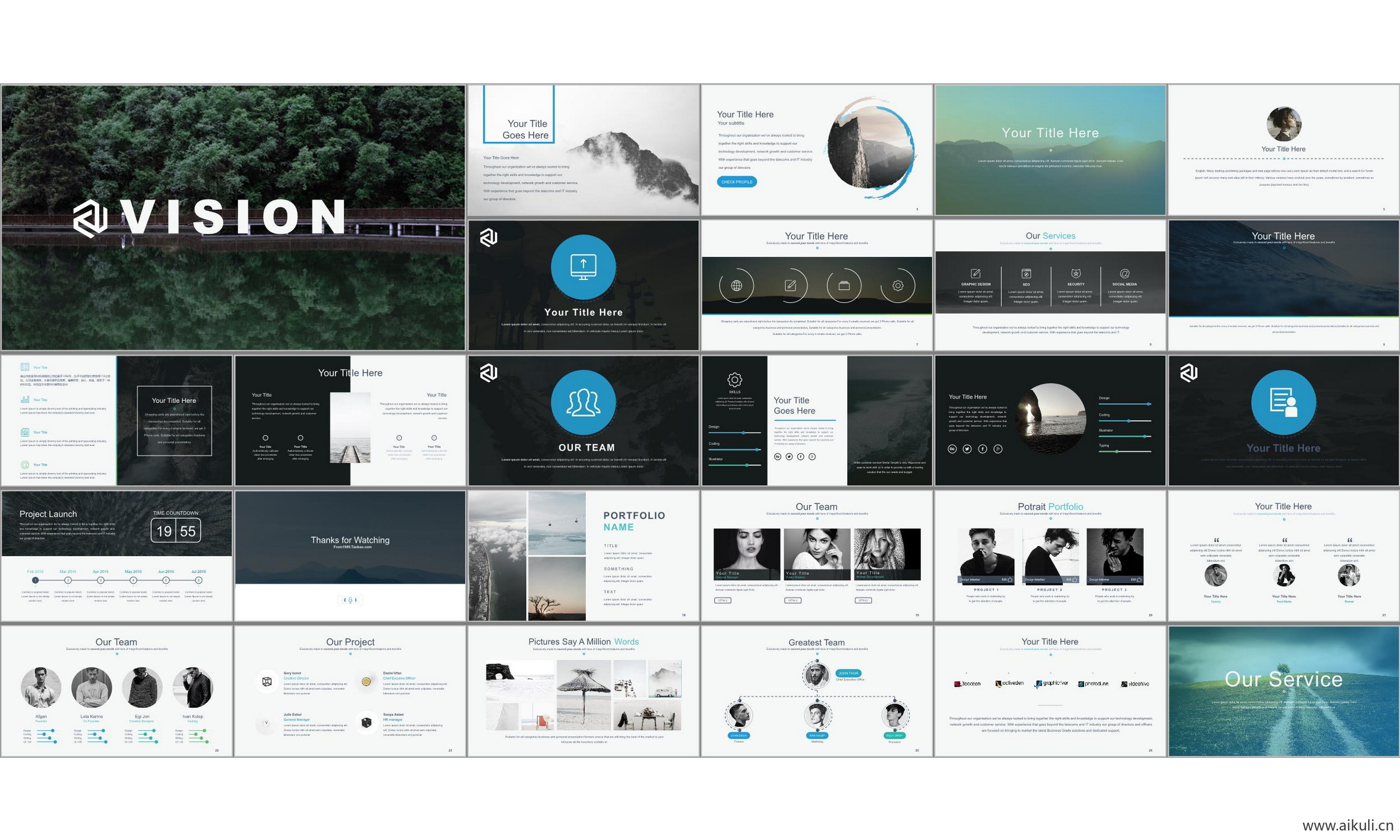 现代国外公司介绍工作汇报总结-通用主题CM- ppt模板背景模版