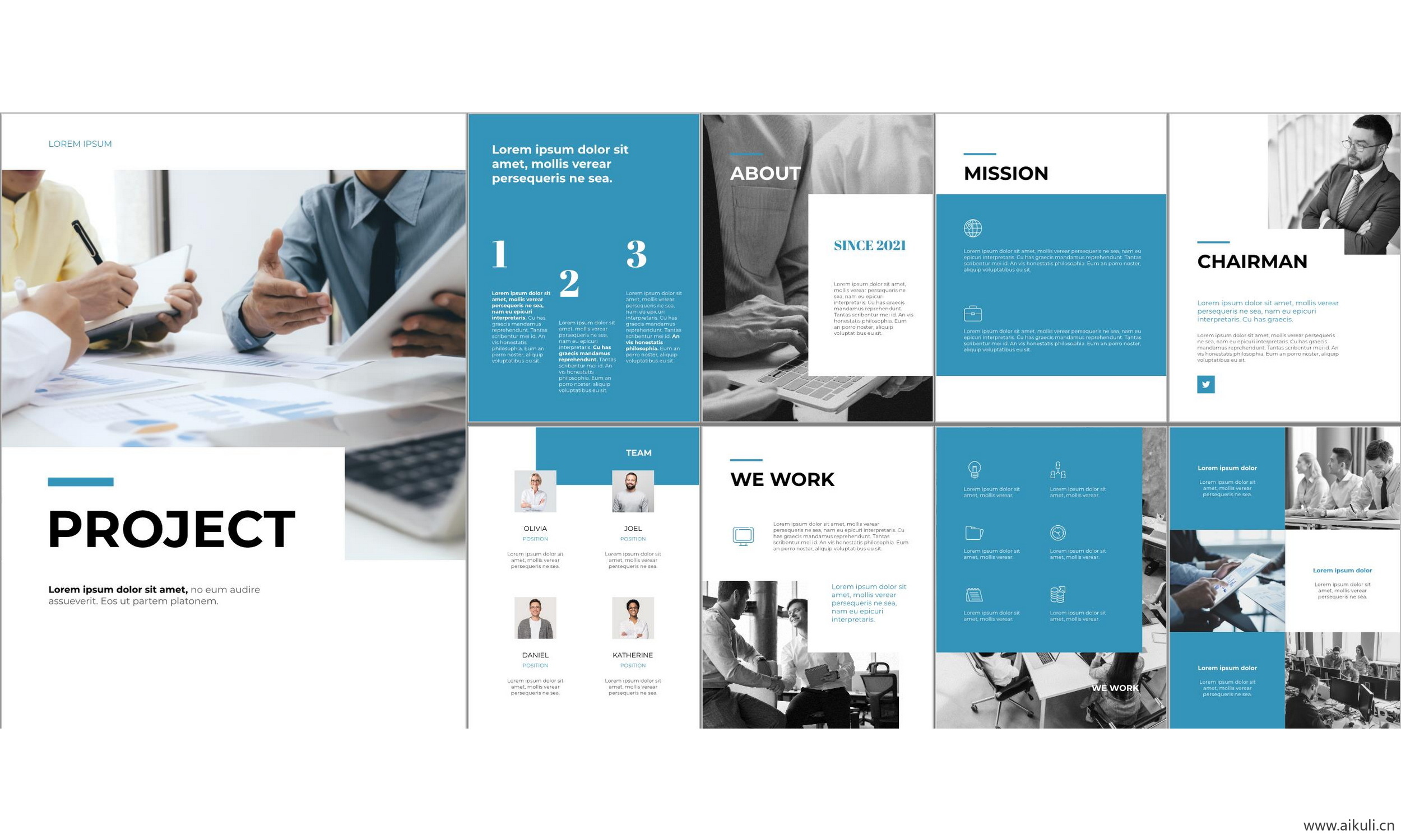 现代公司自我介绍汇报方案答辩主题高级感N-ppt模板
