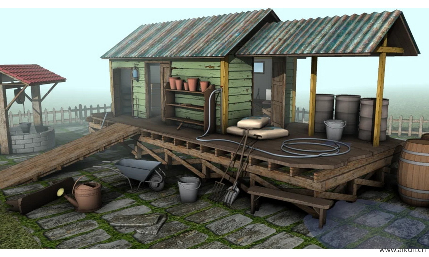 仓库 #花园 #工具 #花园 #工具棚