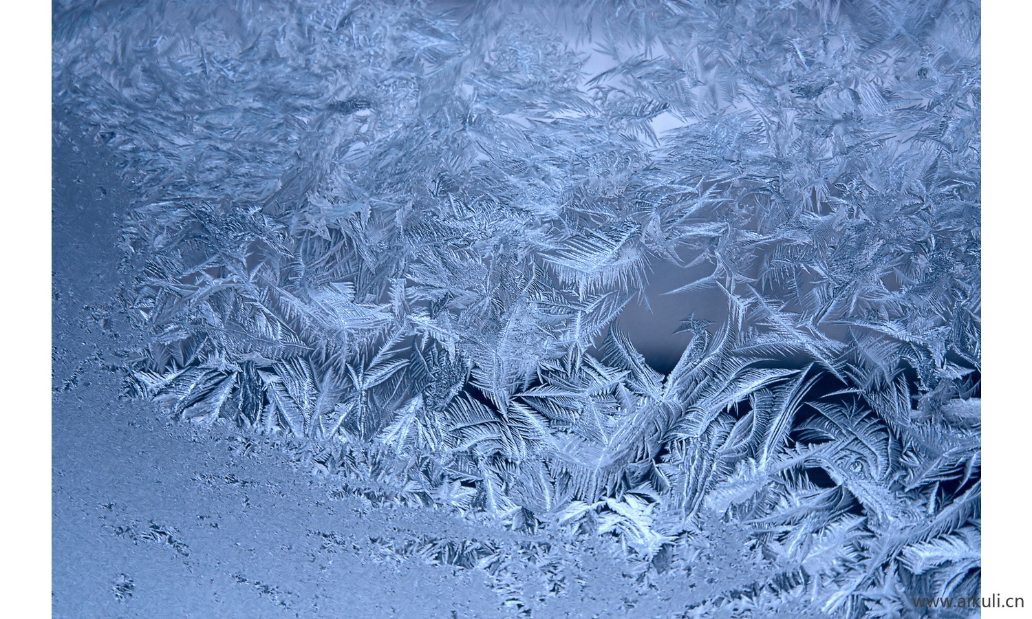 结了冰霜的玻璃贴图