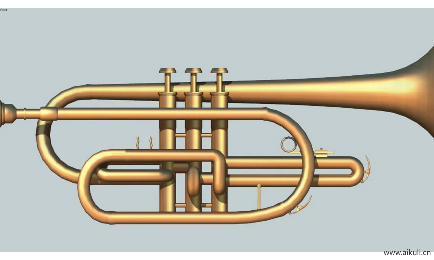 小号 铜管乐器中音