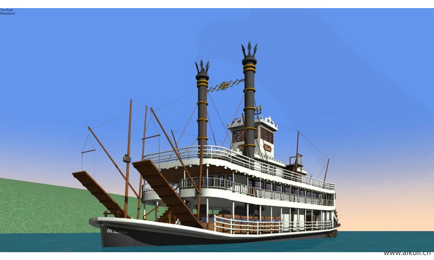 蒸汽船“圣路易斯”