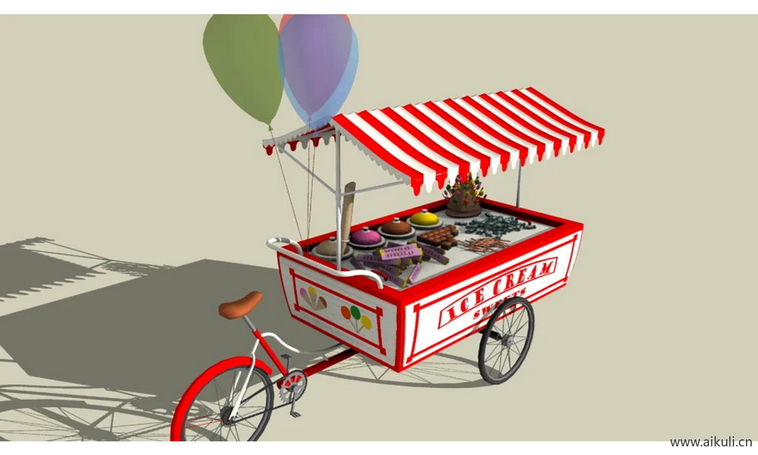 推车 #食物 #糖果 #零食 #冰淇淋 #冰激凌 #小吃 #小吃车 #甜点