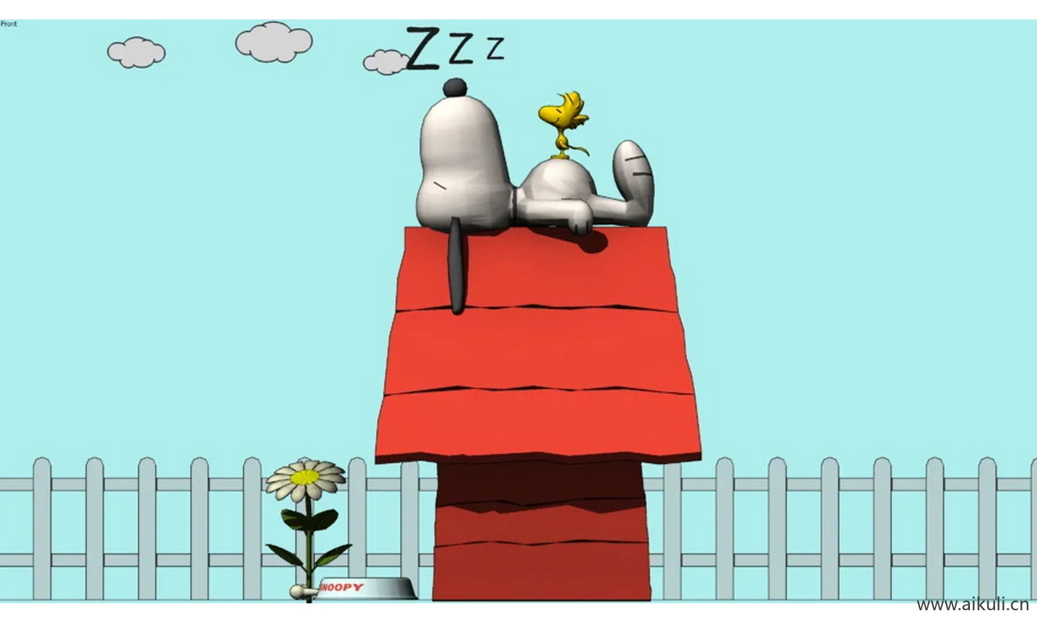 史努比之家小狗