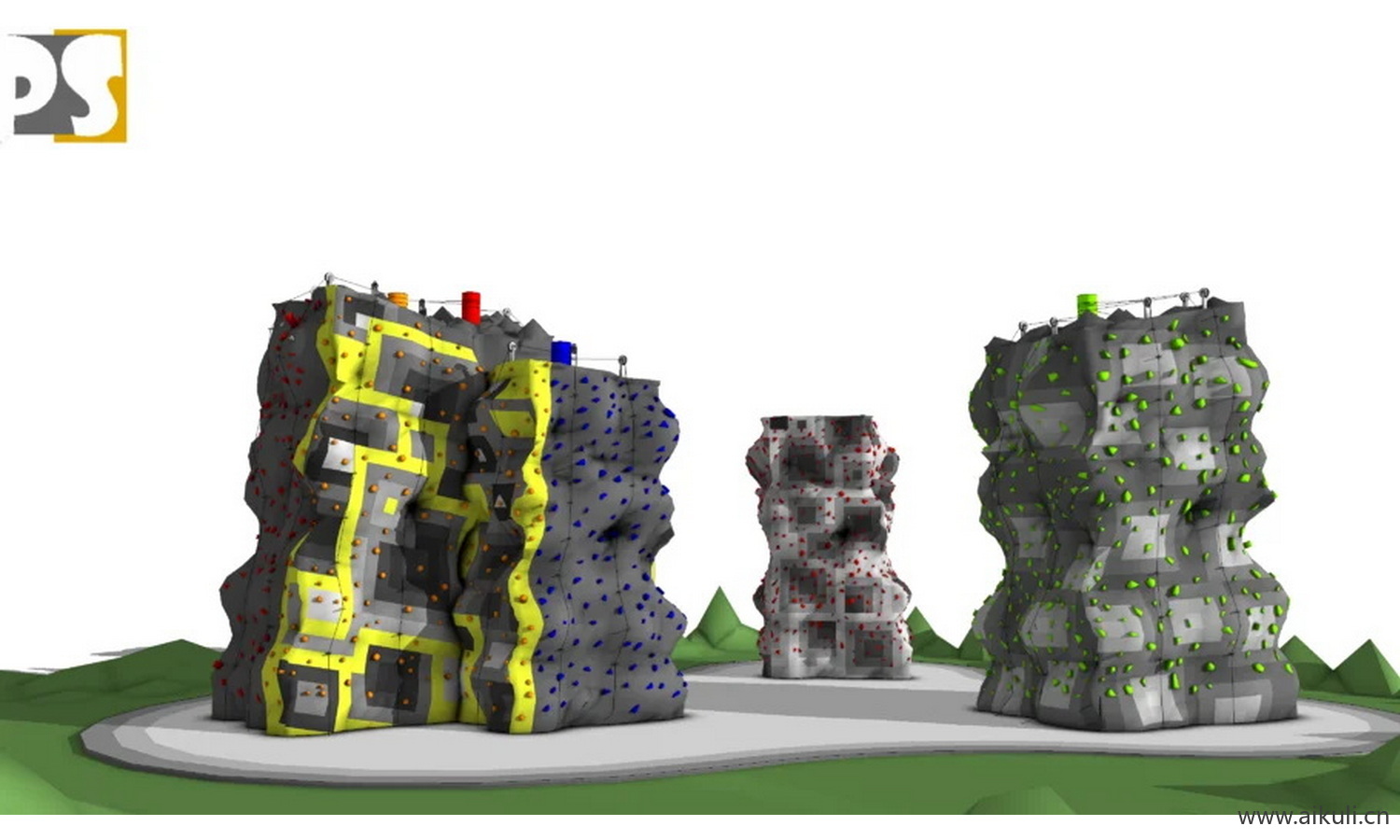 户外攀岩墙 #攀岩中心