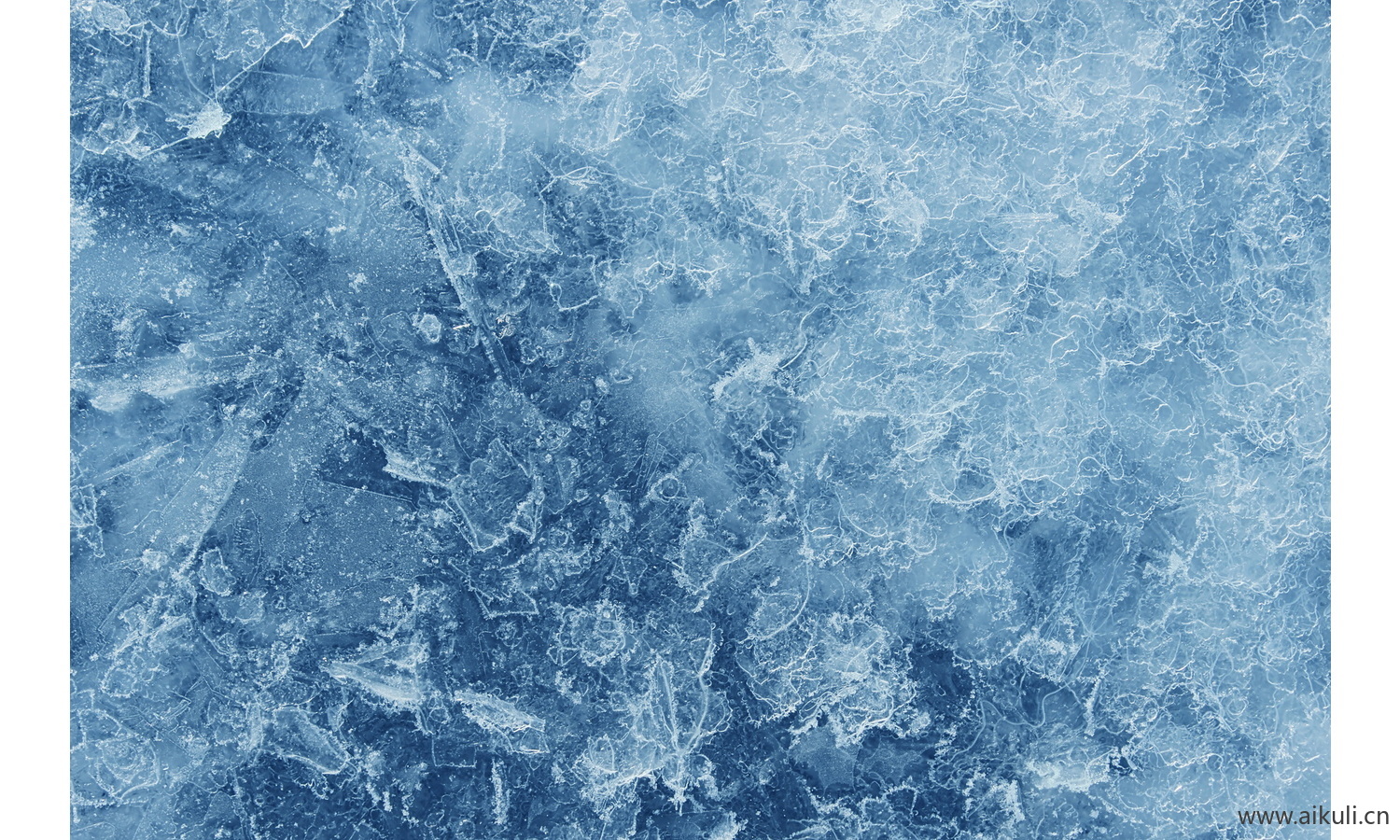 晶莹剔透冰纹