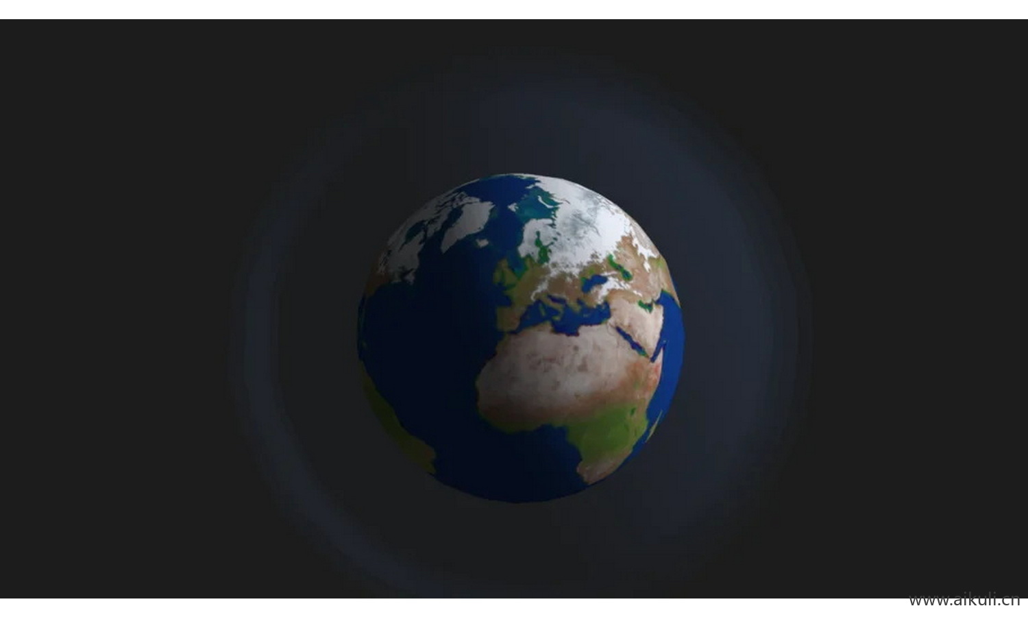 地球纹理的球体