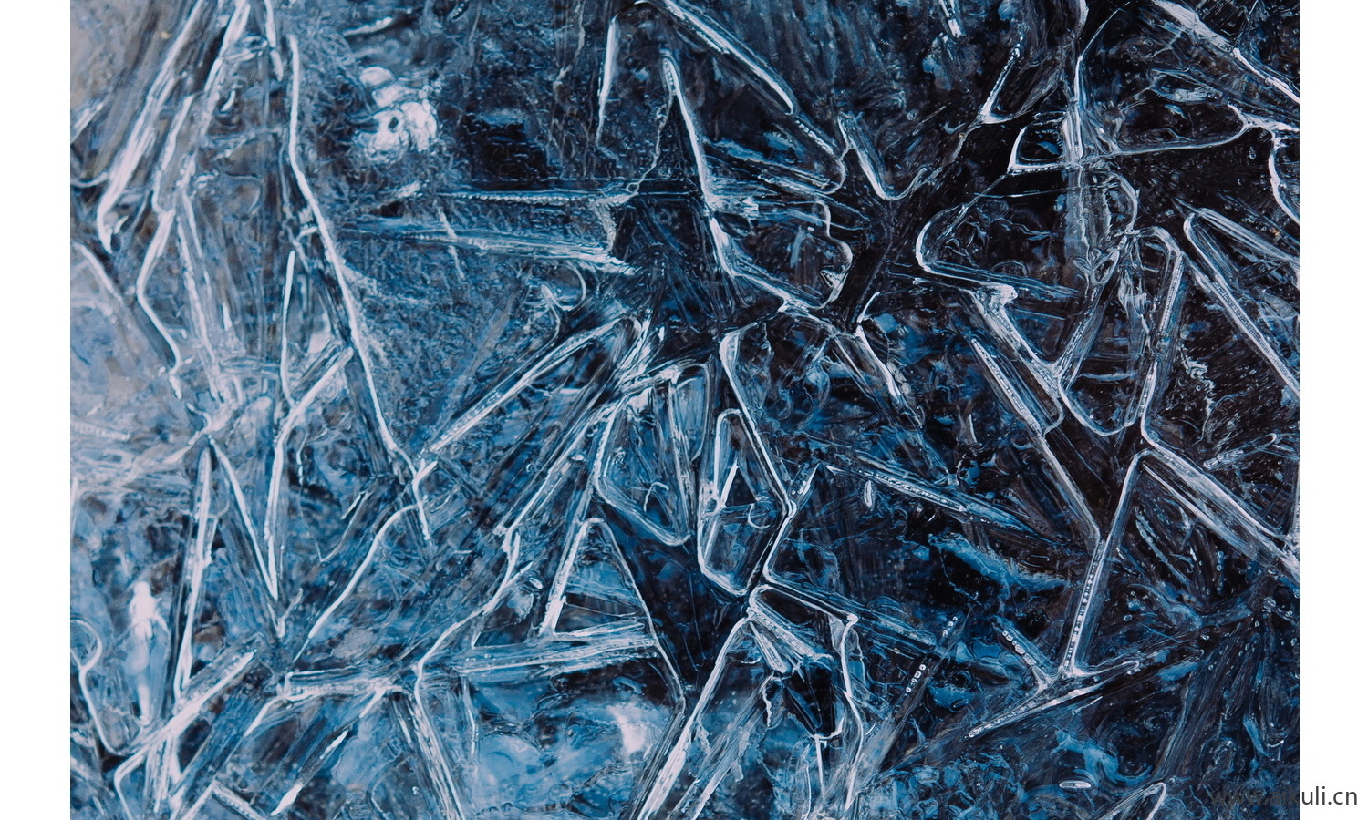 艺术冰川裂纹磨砂玻璃贴图