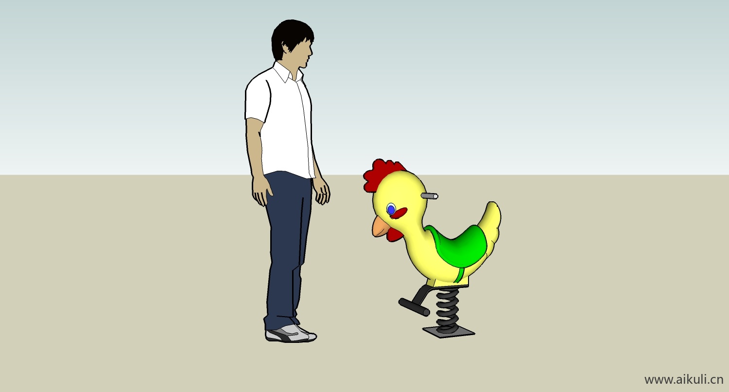 现代游乐设施儿童设施CP-SU免费模型