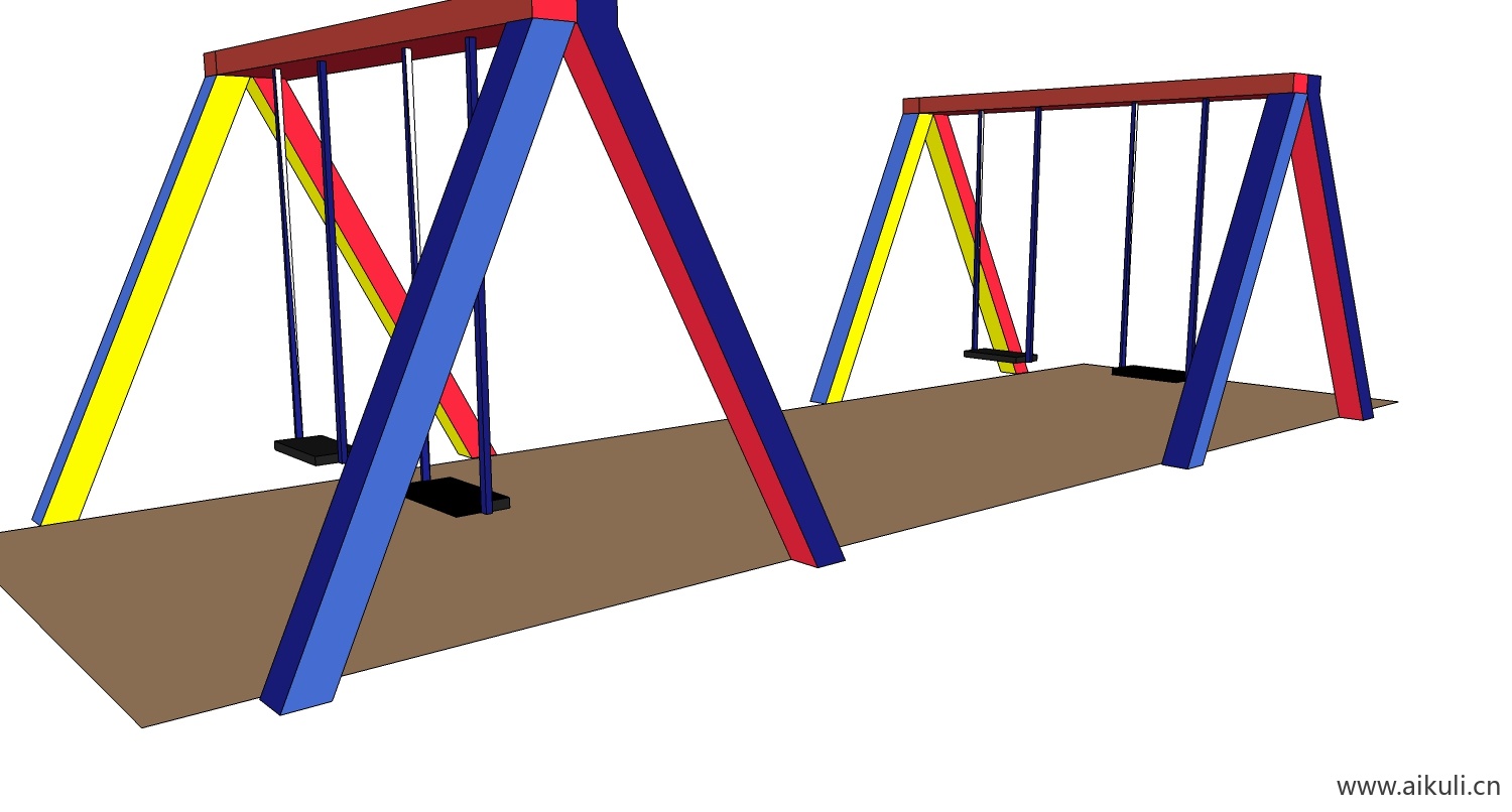 现代游乐设施儿童设施I-SU免费模型