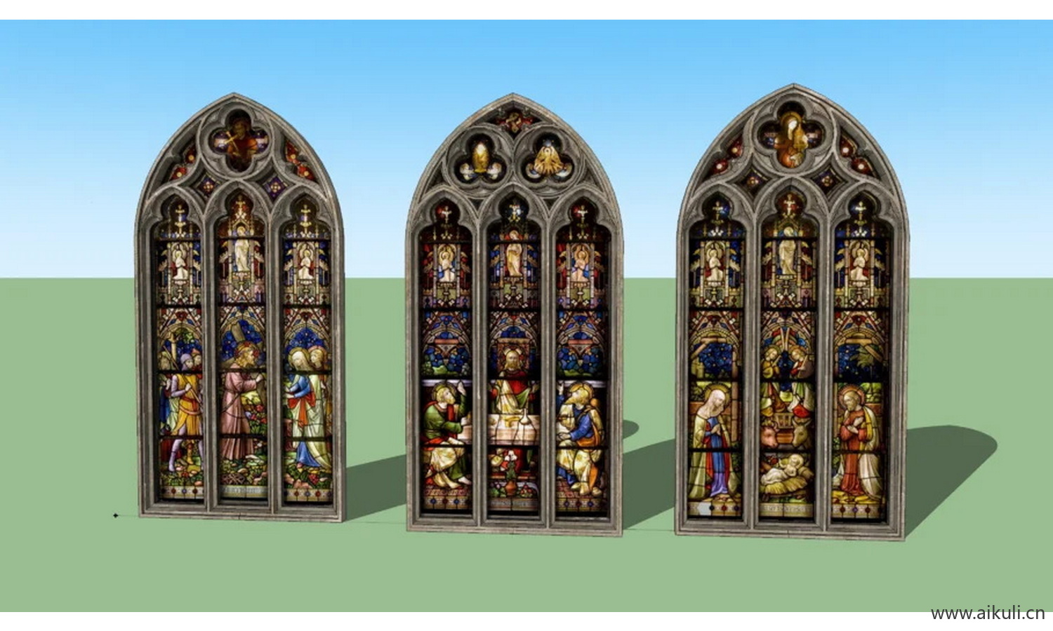 彩色玻璃窗