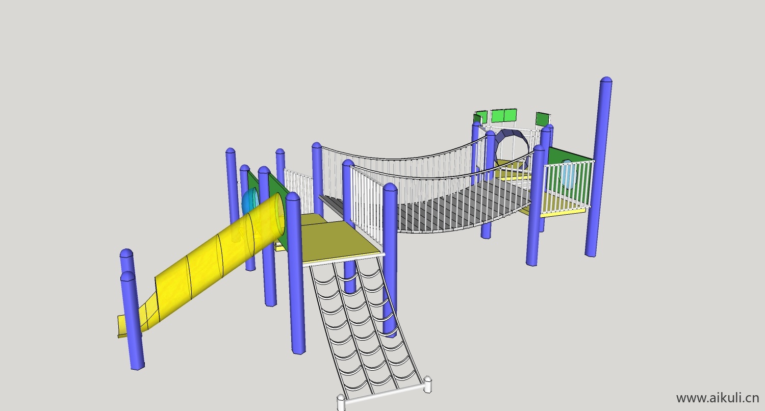 现代游乐设施儿童设施BT-SU免费模型