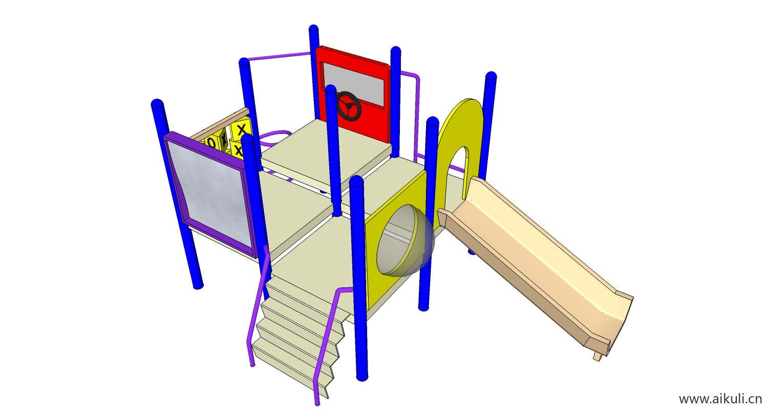 现代游乐设施儿童设施BI-SU免费模型