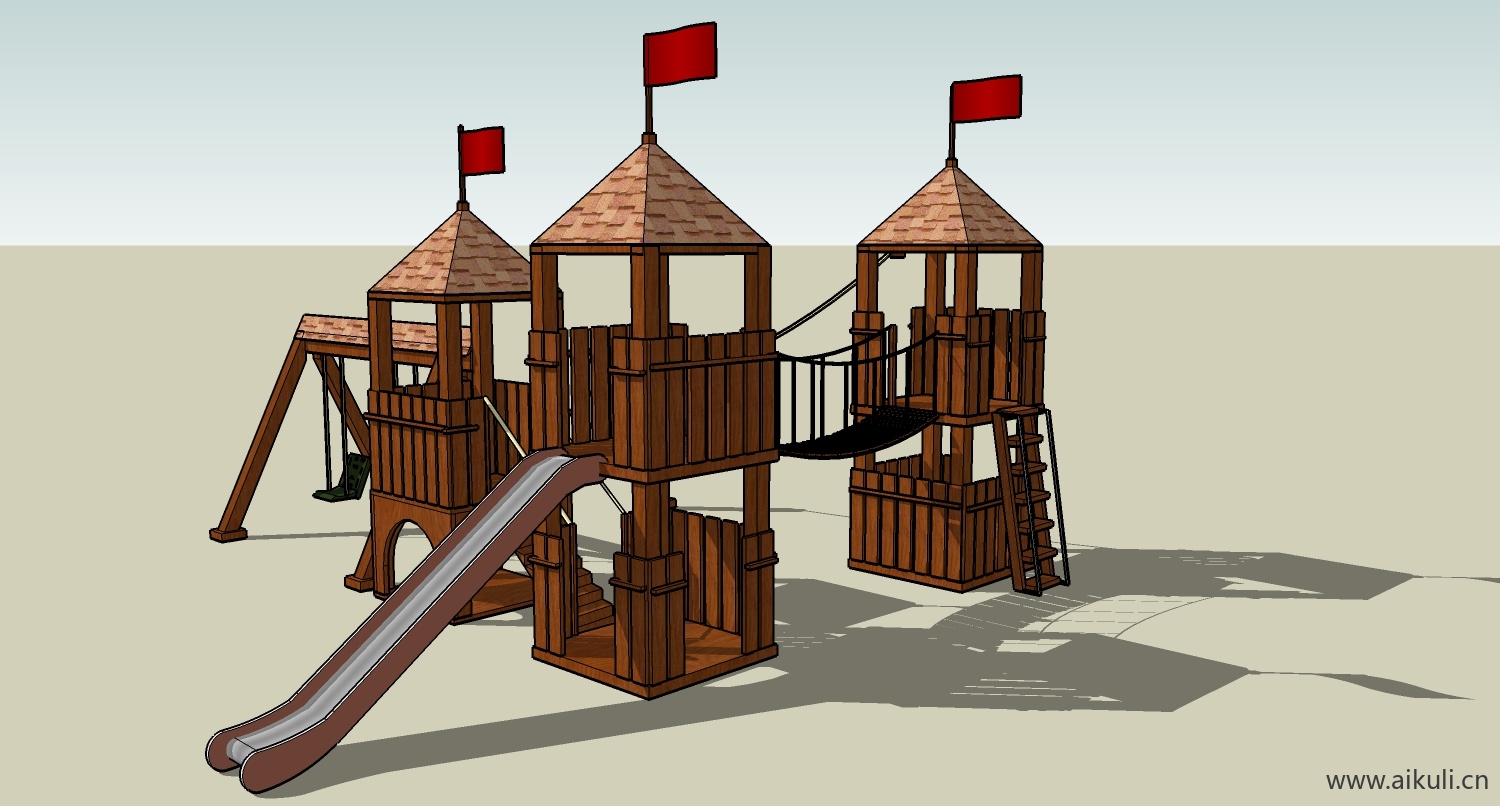 现代游乐设施儿童设施BZ-SU免费模型
