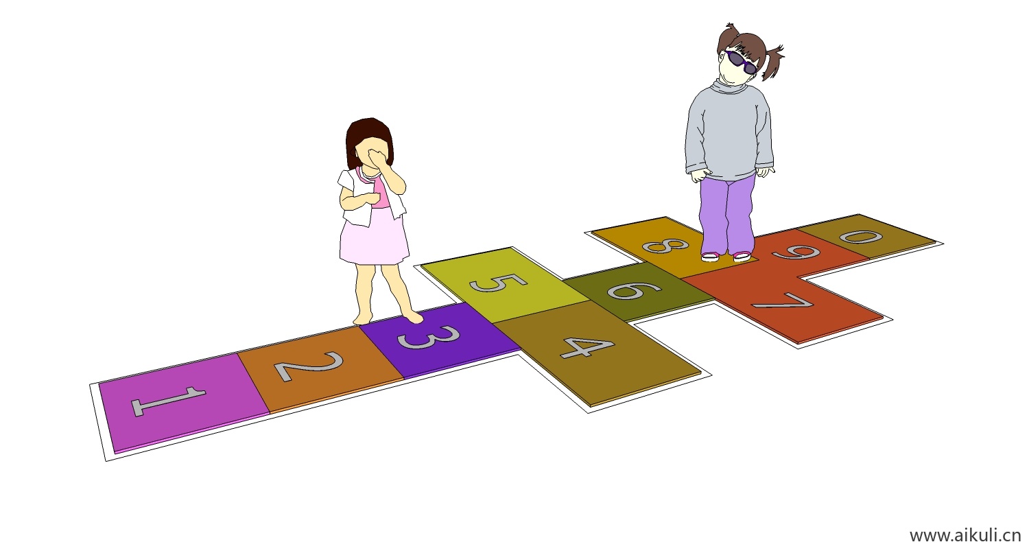 现代游乐设施儿童设施K-SU免费模型