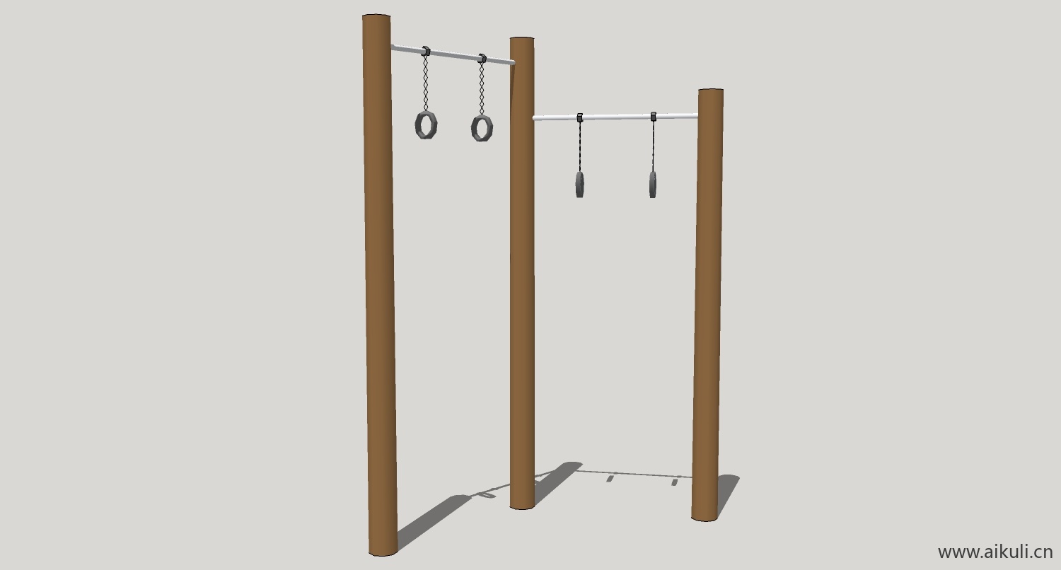现代户外运动健身器材运动设备BR-SU免费模型