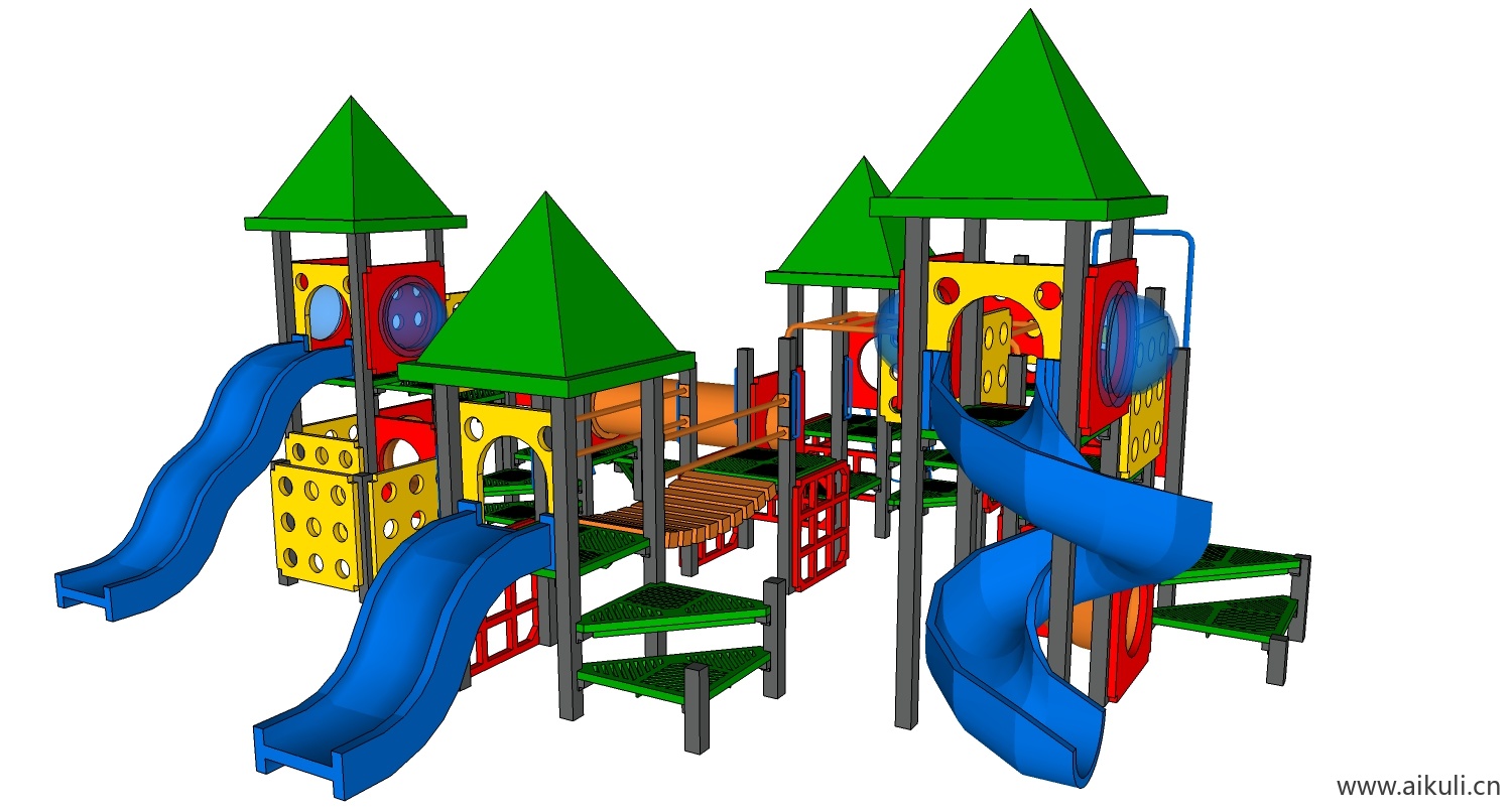 现代游乐设施儿童设施BH-SU免费模型