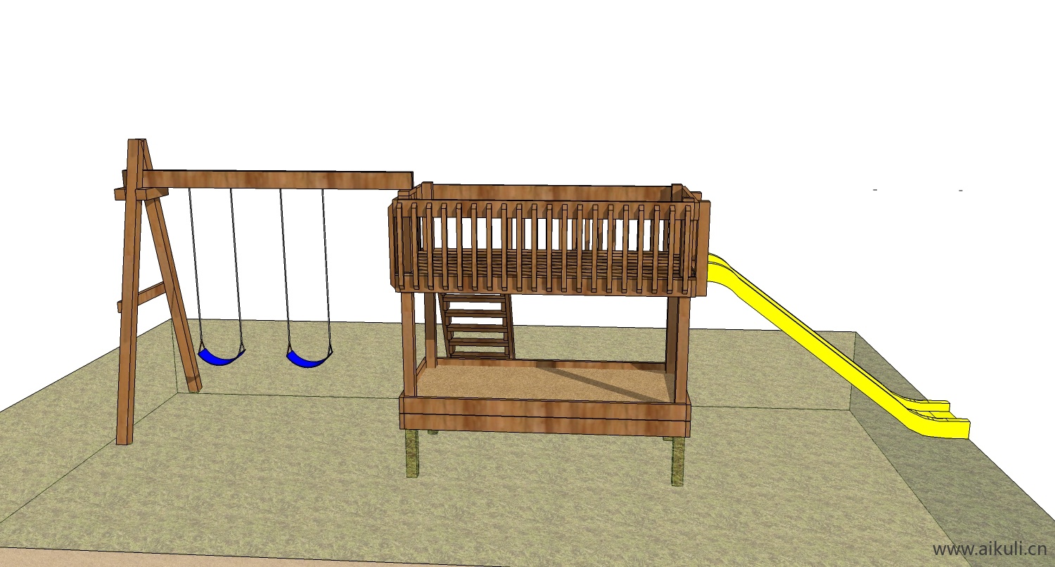 现代游乐设施儿童设施R-SU免费模型