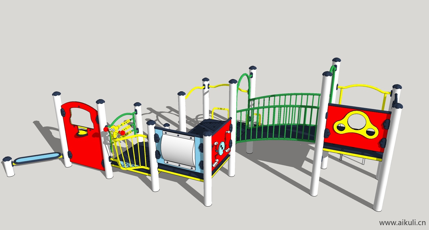现代游乐设施儿童设施CG-SU免费模型