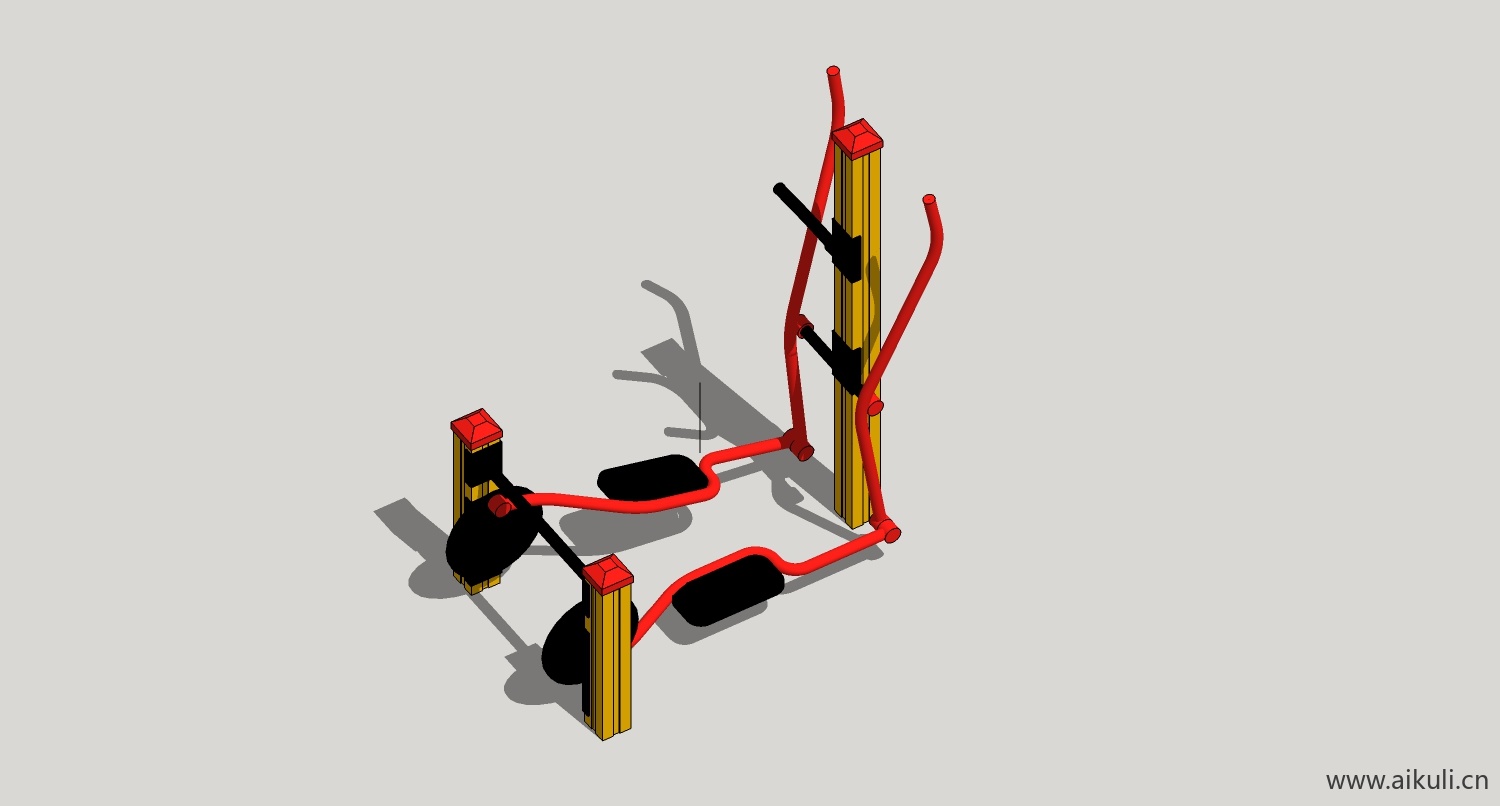 现代户外运动健身器材运动设备BV-SU免费模型