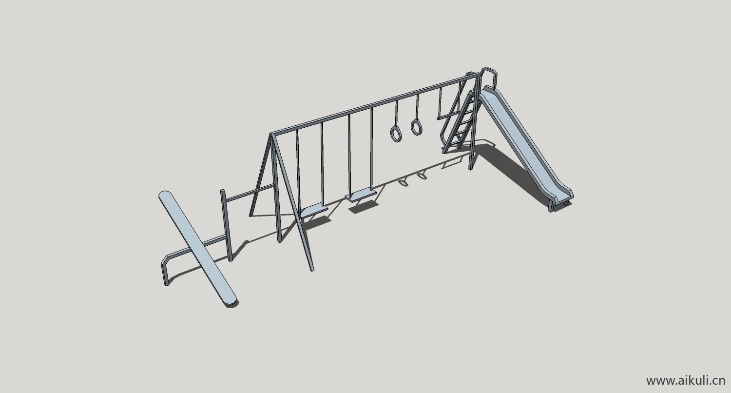 现代户外运动健身器材运动设备BF-SU免费模型