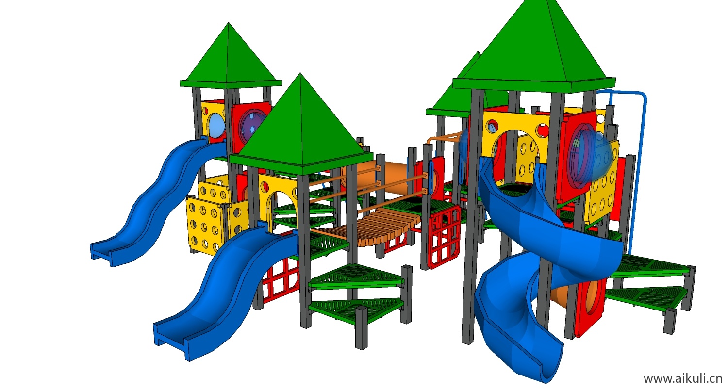 现代游乐设施儿童设施CM-SU免费模型