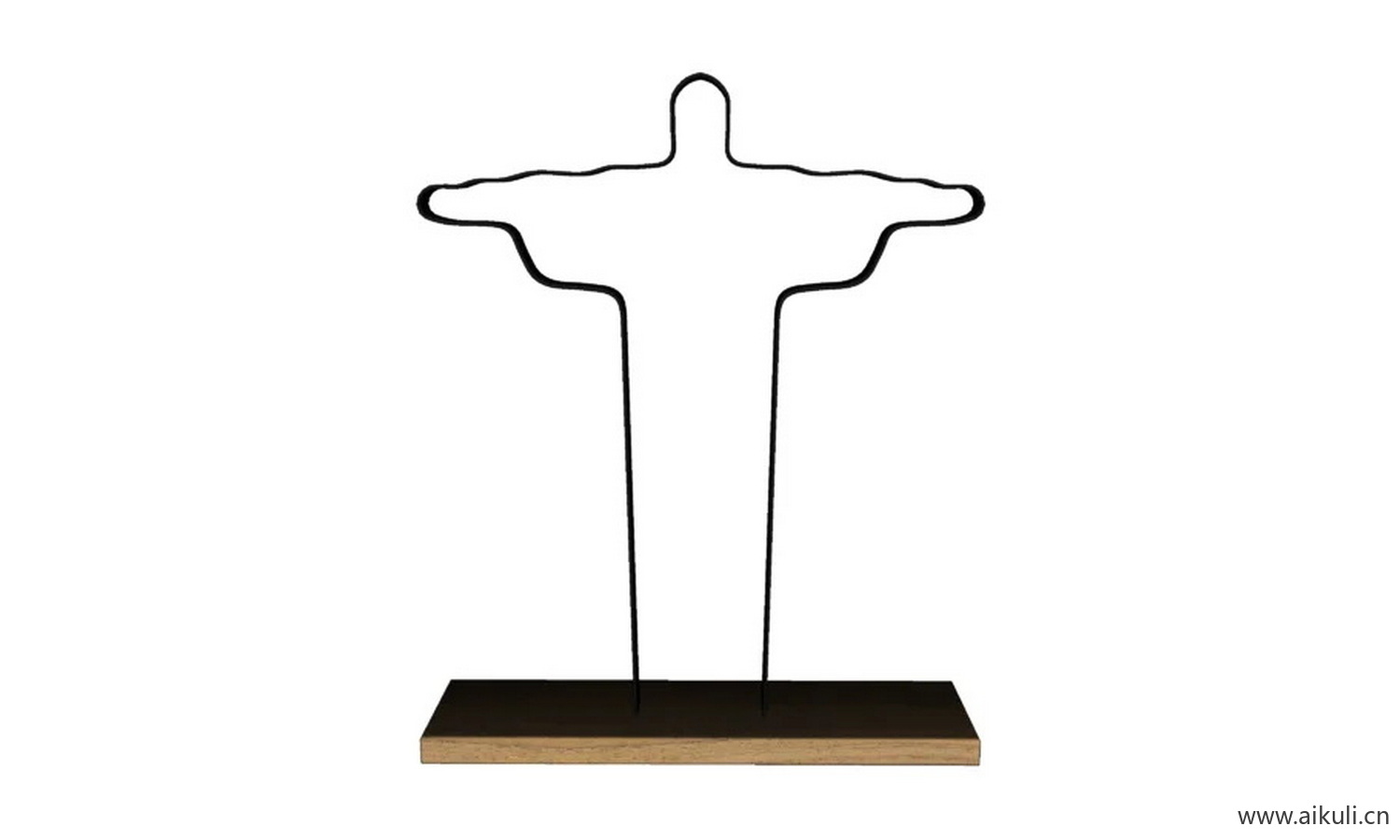 雕塑 赤裸的基督