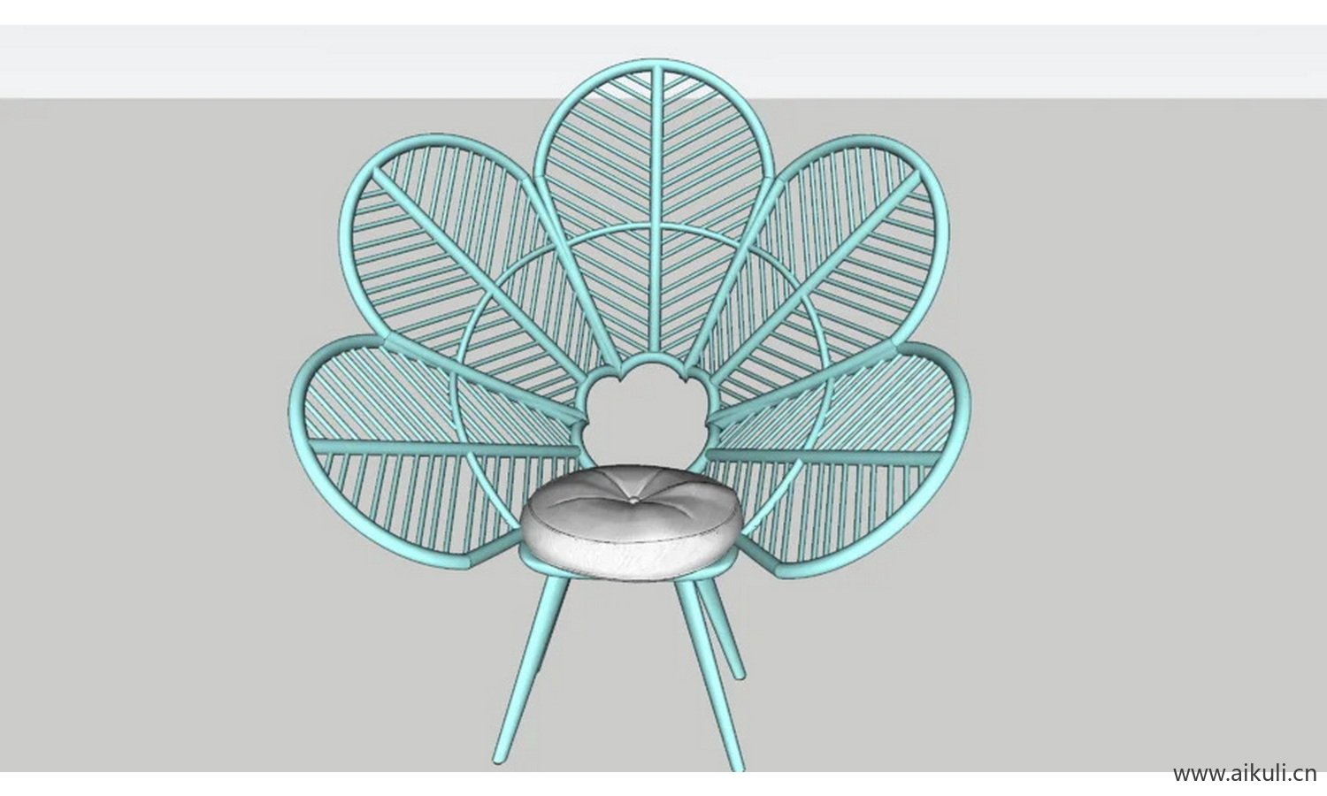 儿童扶手椅 花卉