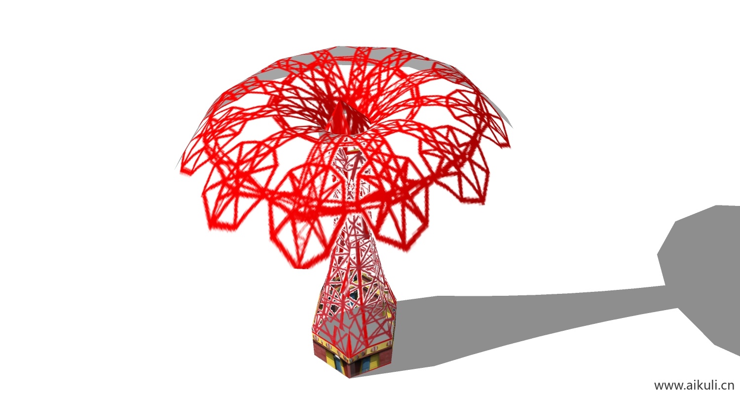 现代游乐设施儿童设施BD-SU免费模型