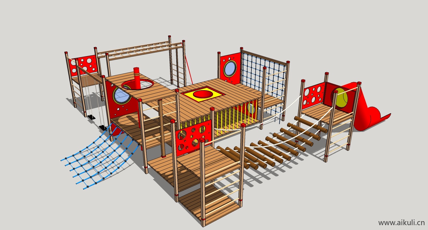 现代游乐设施儿童设施CT-SU免费模型