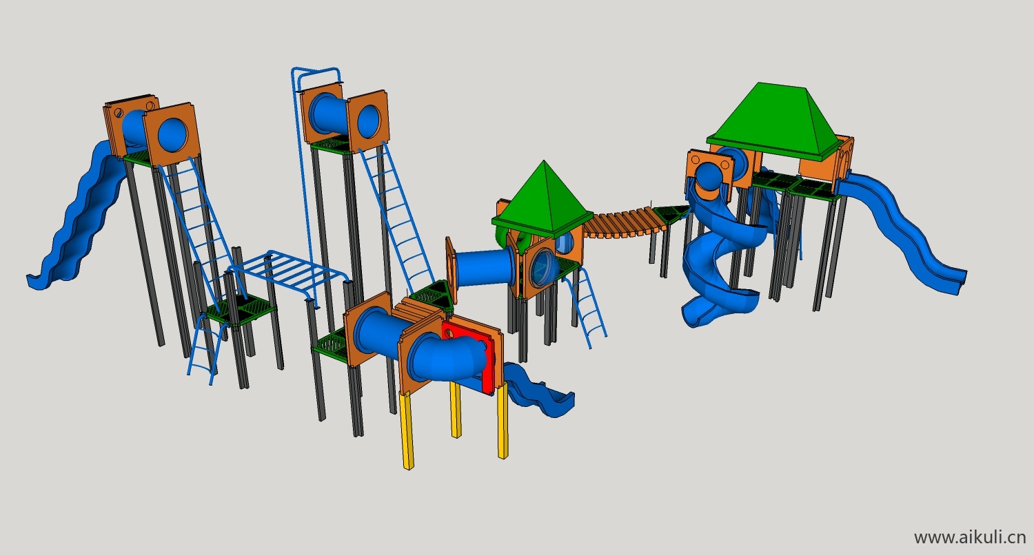现代游乐设施儿童设施BN-SU免费模型