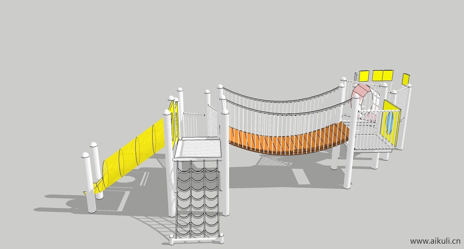 现代游乐设施儿童设施CA-SU免费模型