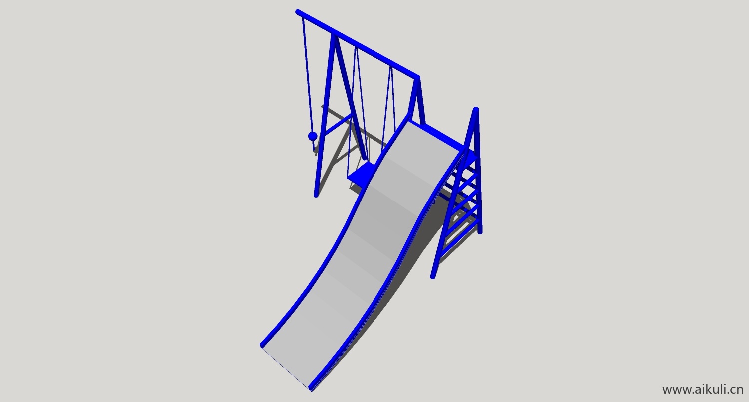 现代户外运动健身器材运动设备BG-SU免费模型