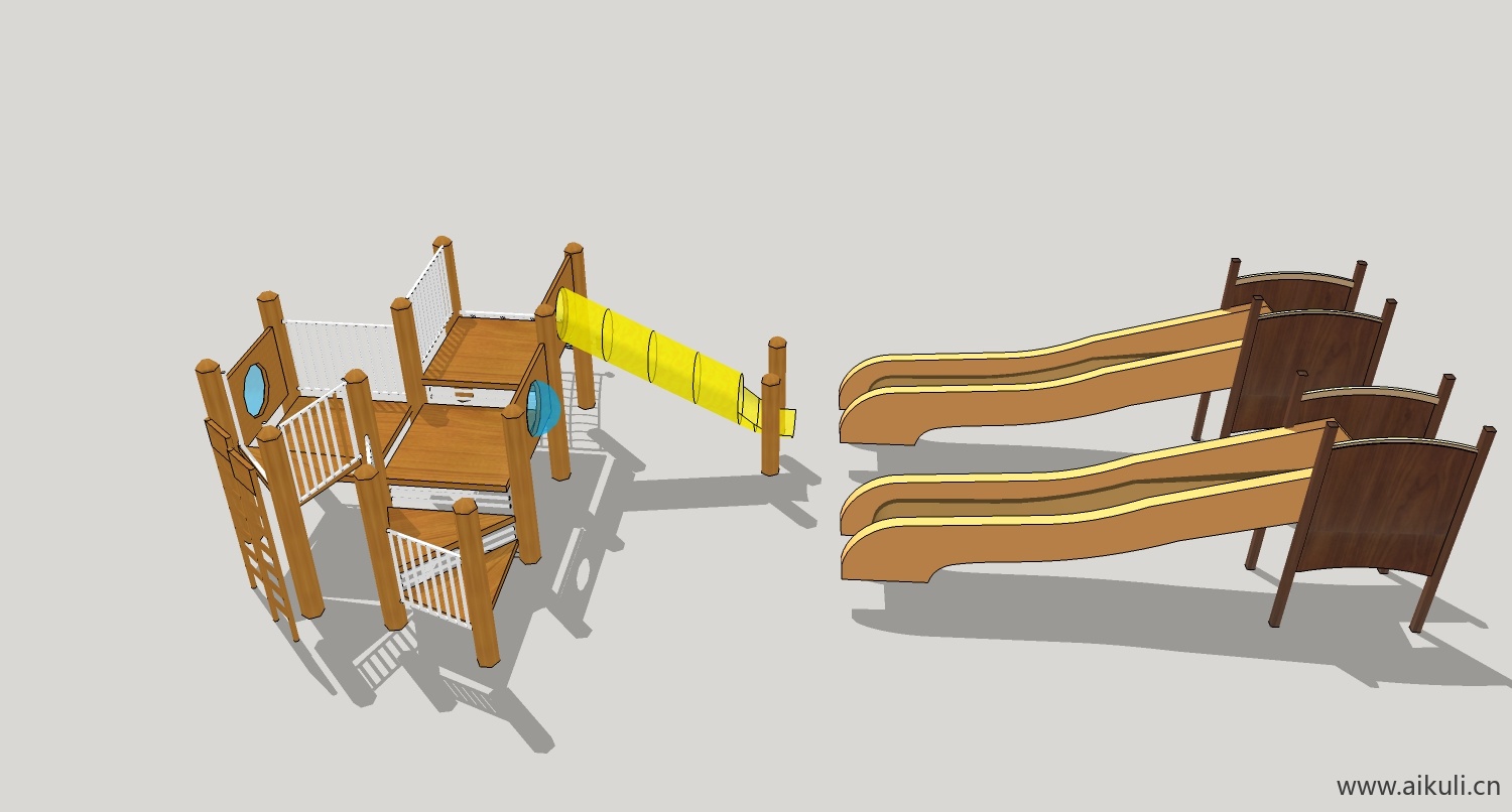 现代游乐设施儿童设施CC-SU免费模型