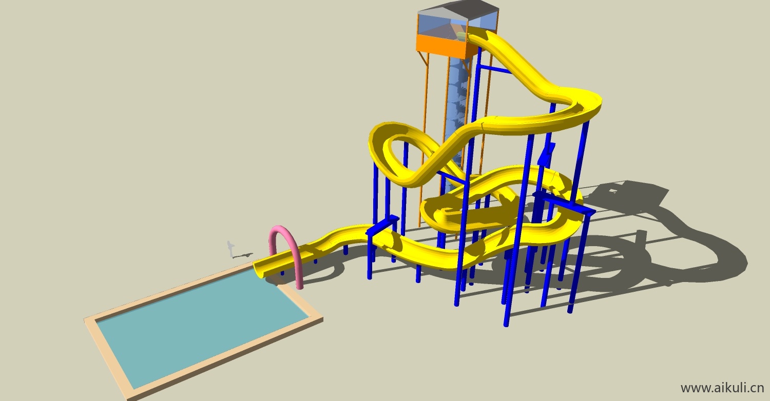 现代游乐设施儿童设施CO-SU免费模型