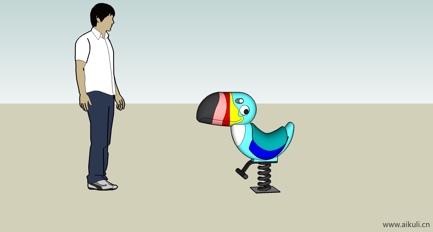 现代游乐设施儿童设施CR-SU免费模型