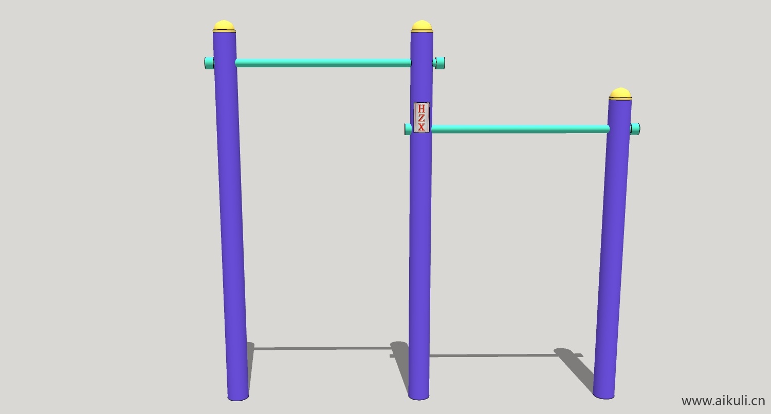 现代户外运动健身器材运动设备BO-SU免费模型