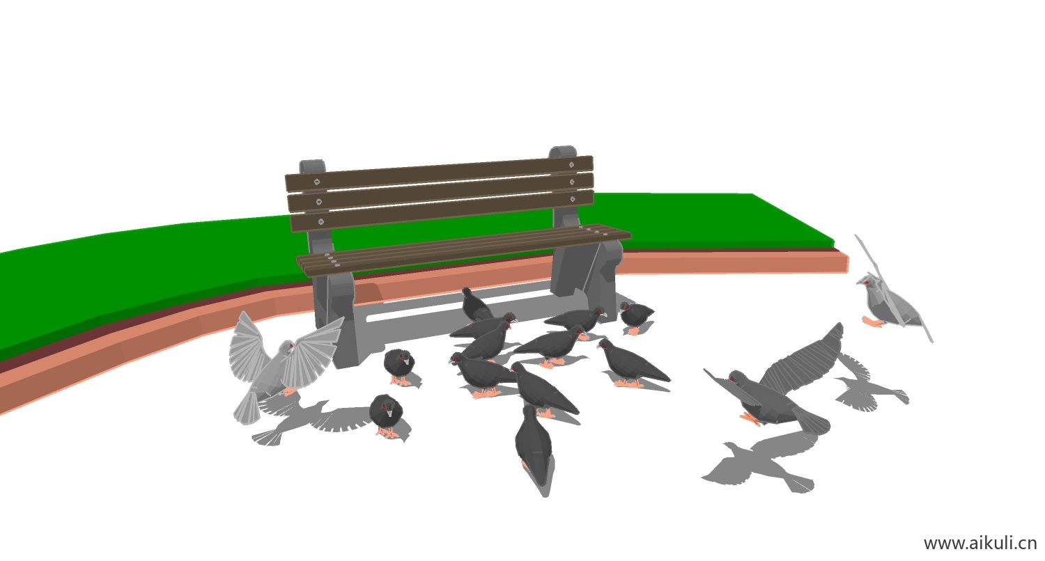 现代游乐设施儿童设施CX-SU免费模型