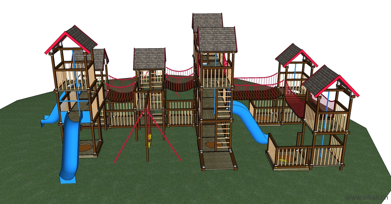 现代游乐设施儿童设施CV-SU免费模型