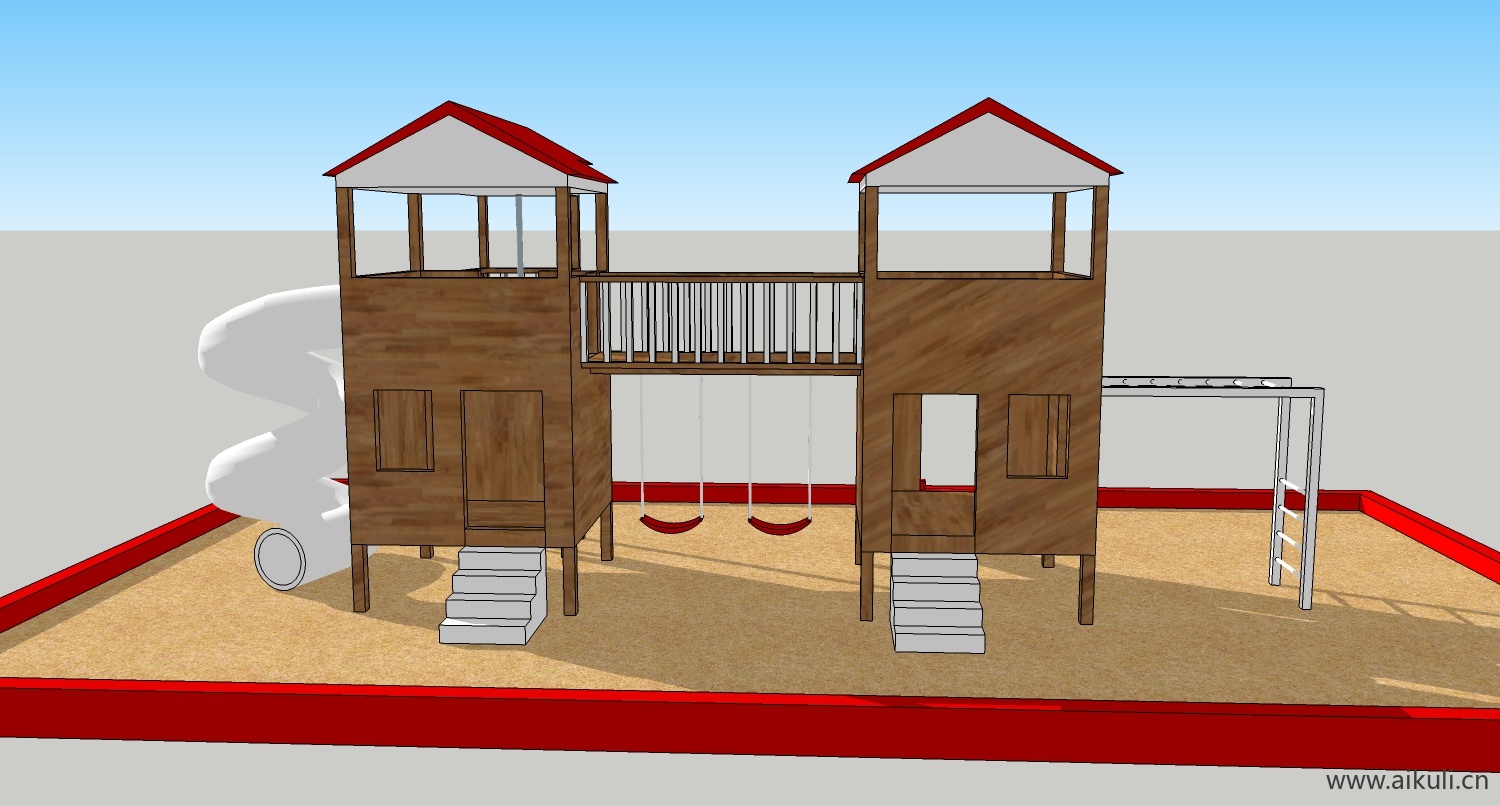 现代游乐设施儿童设施Z-SU免费模型