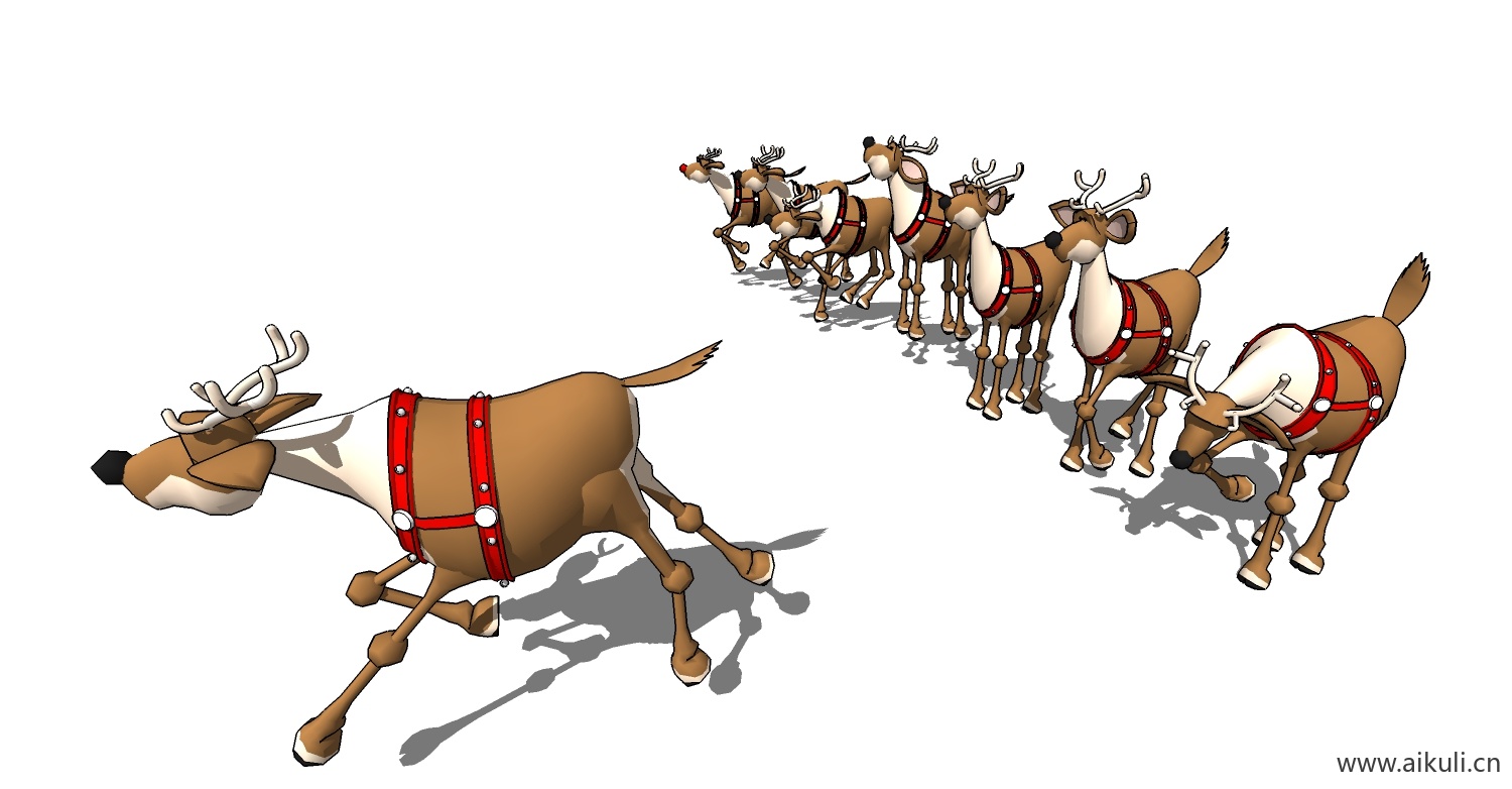 现代游乐设施儿童设施U-SU免费模型