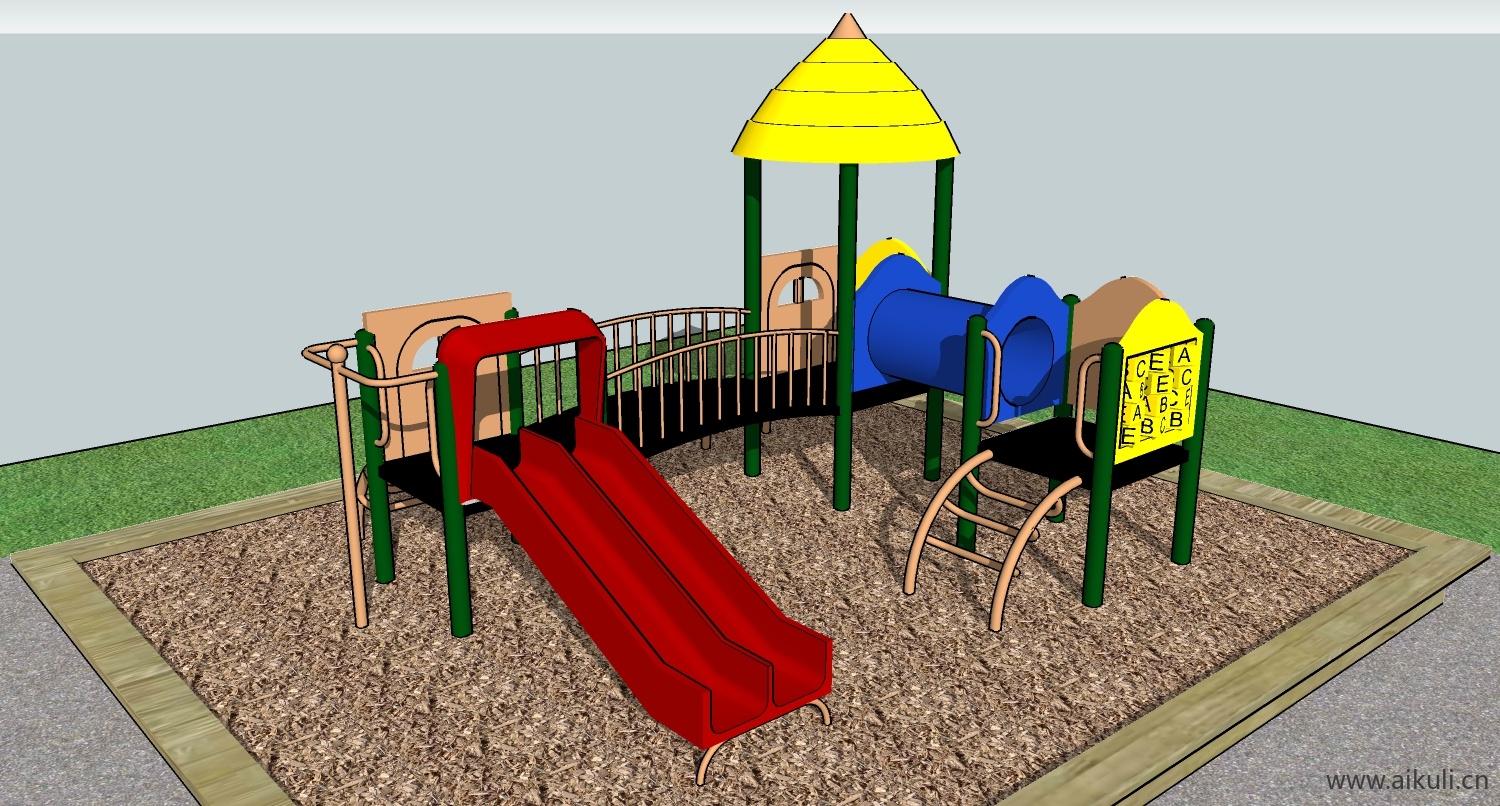 现代游乐设施儿童设施BJ-SU免费模型