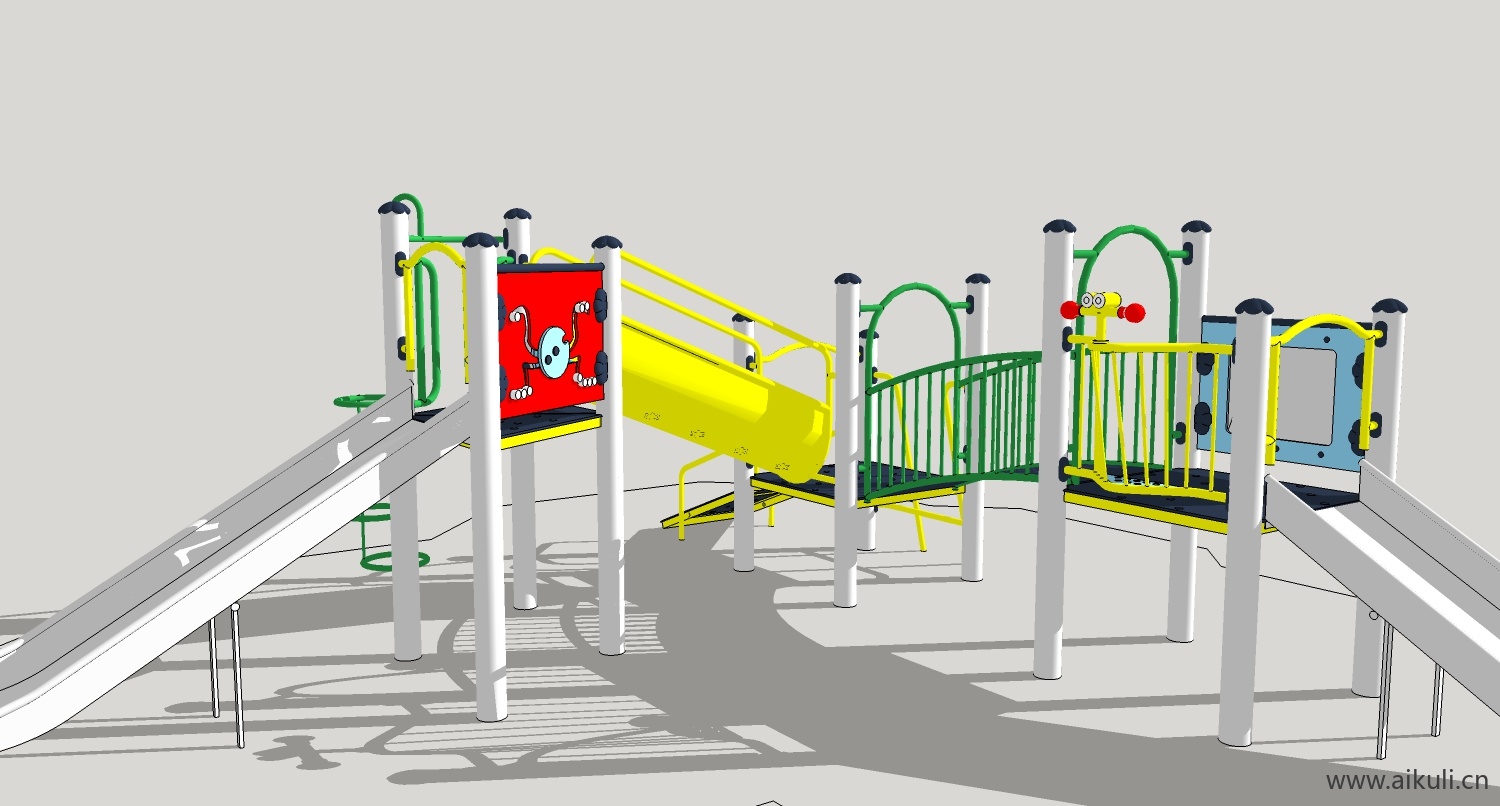 现代游乐设施儿童设施CL-SU免费模型