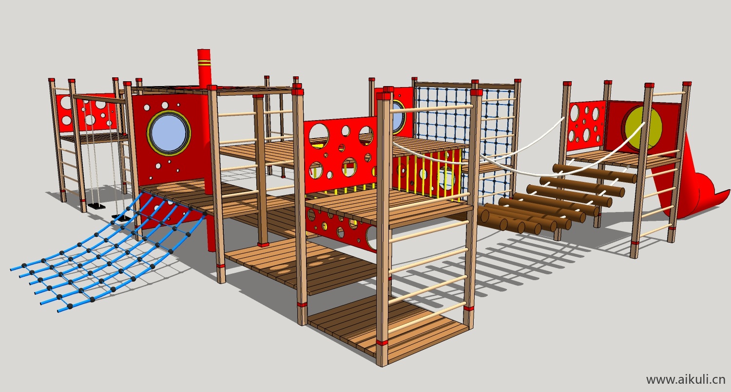 现代游乐设施儿童设施BO-SU免费模型