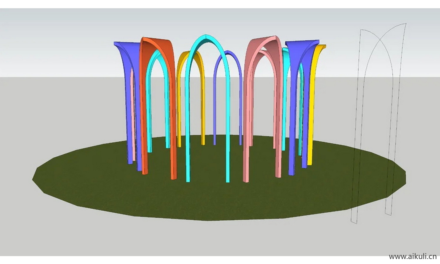 伊斯兰建筑雕塑